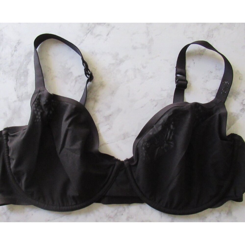 Aerie‎ Bra 38DD Black Underwire Back Closure